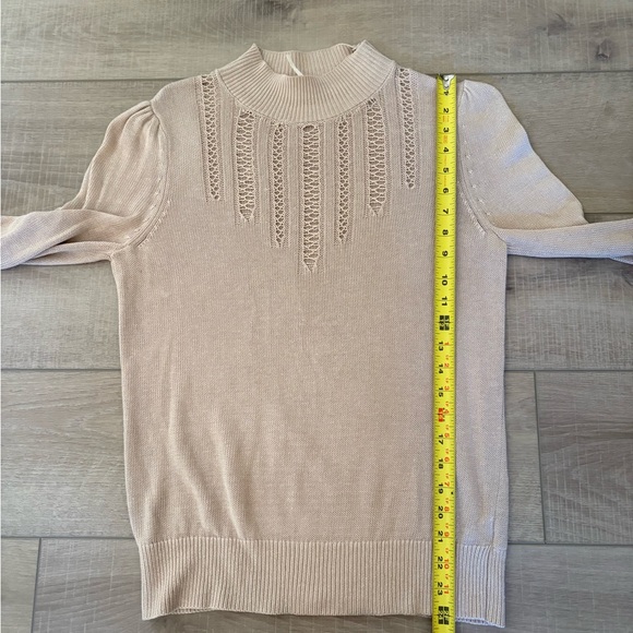 Free people mock neck Cream Sweater for Women - Picture 7 of 7